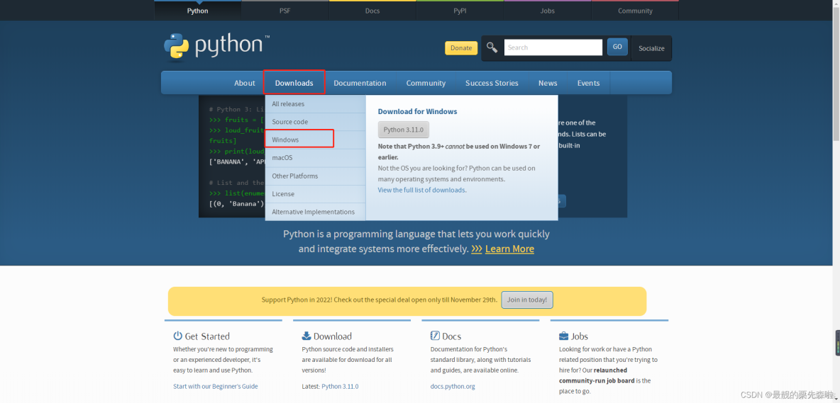 python下载安装教程 python下载安装教程3.11.0_下载安装