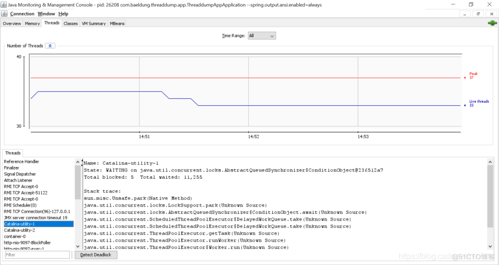 java 当前线程如何获取主线程信息 java获取线程dump文件_应用程序_03