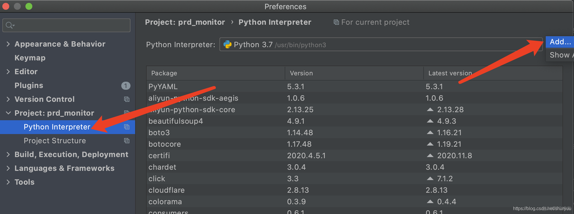 pycharm 远程调试linux代码 python远程开发_pycharm联动linux_03