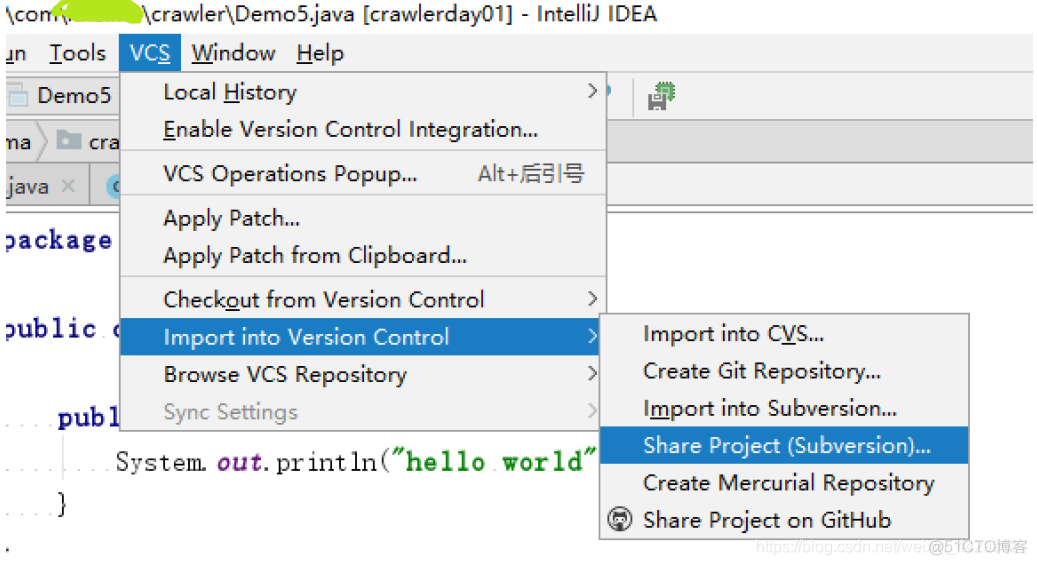 【IntelliJ IDEA】【SVN】SVN详细的介绍和Idea中如何使用SVN_IDEA_33