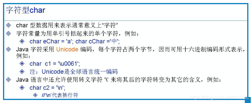 java中char表示 java中char型_java