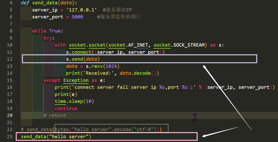 Android tcp、okhttp请求&&python tcp&&a bytes-like object is required, not ‘str‘_IP_05