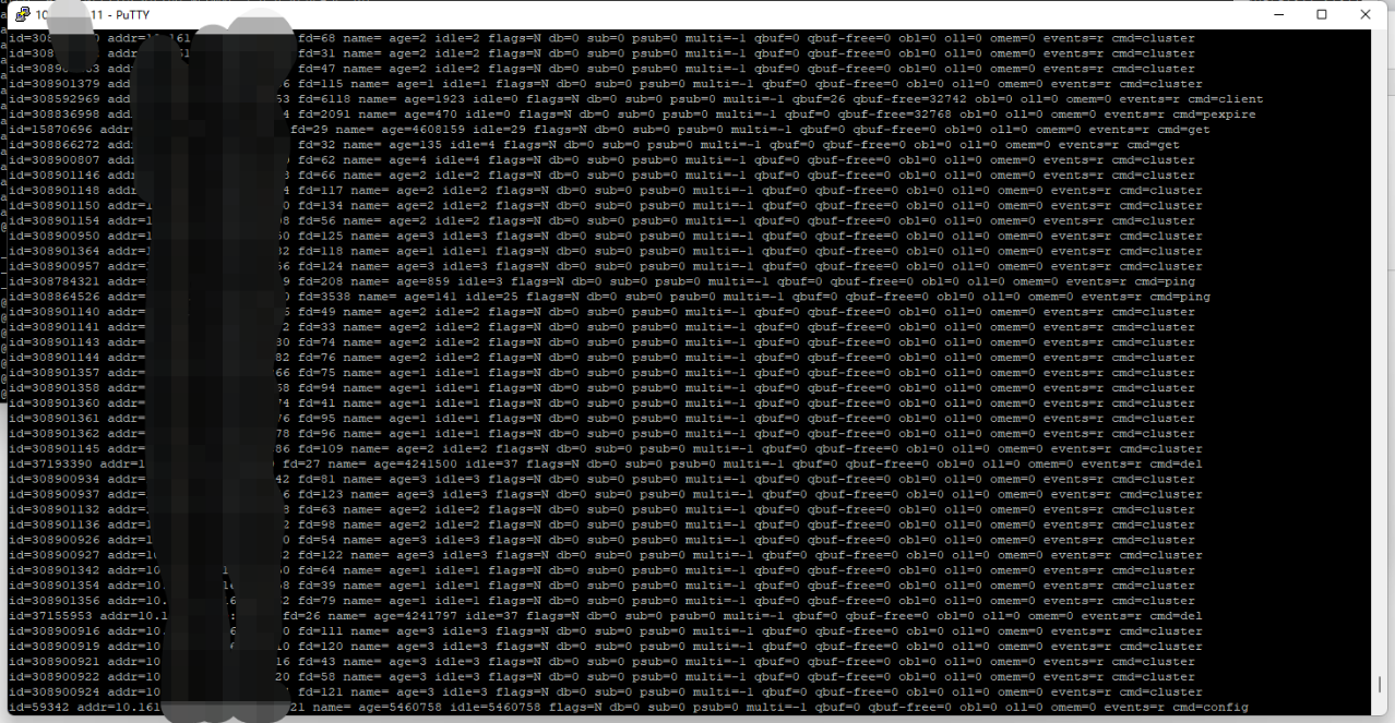 redis 链接池满了 redis 连接池爆满_客户端