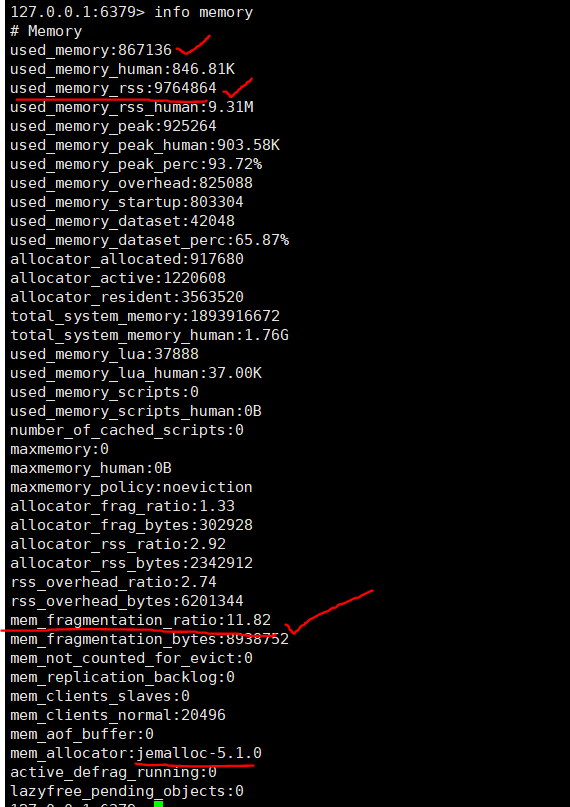 redis 内存碎片比率 redis内存分配器_虚拟内存