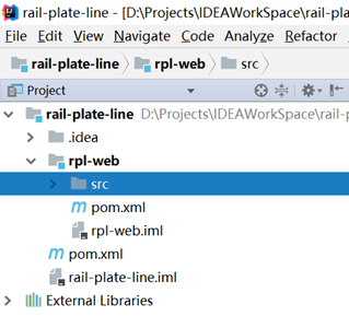 spring boot 构建 springboot构建多模块项目_xml_13