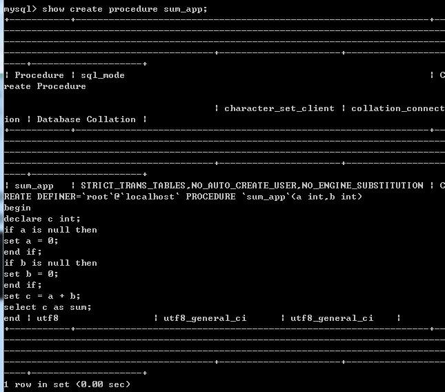 mysql如何执行存储过程 mysql执行存储过程参数_sql_03