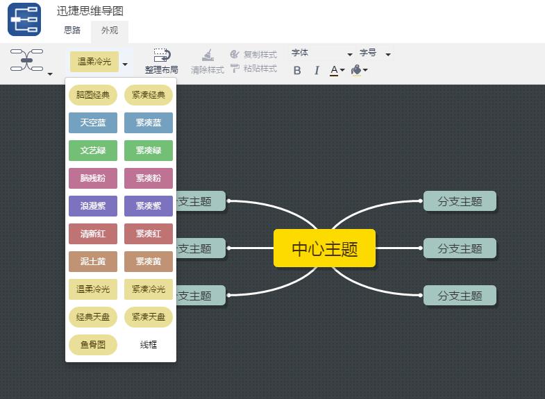 组织架构图线条怎么画 组织架构图拿什么画_思维导图软件_06