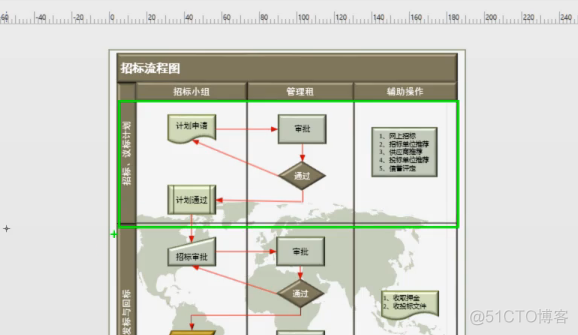 visio人员架构图模板下载 visio教程组织架构图_工作流程_15