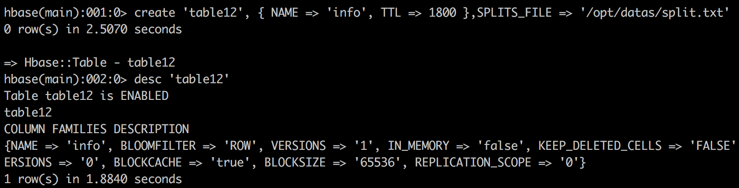 hbase 表结构 修改 hbase 修改表属性_数据_04