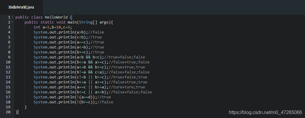 java多重if选择结构 java if 多条件_代码块_05