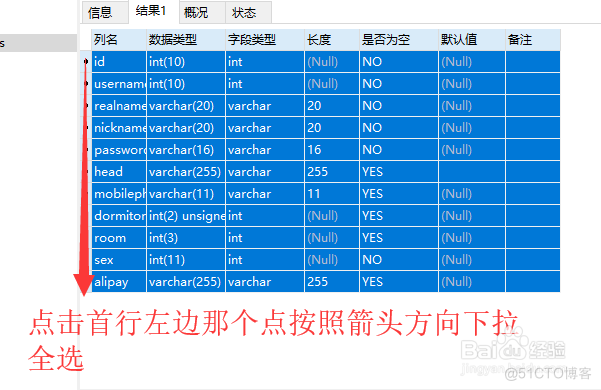 mysql导出表结构为word文档 mysql导出所有表的表结构_数据库表_04