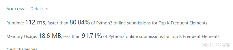 347. Top K Frequent Elements刷题笔记_python