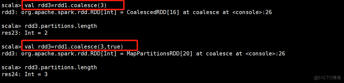 spark collect 性能 spark coalesce repartition_数据_04