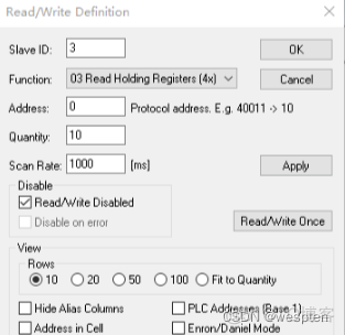 Modbus RTU串口通信实验_寄存器_34