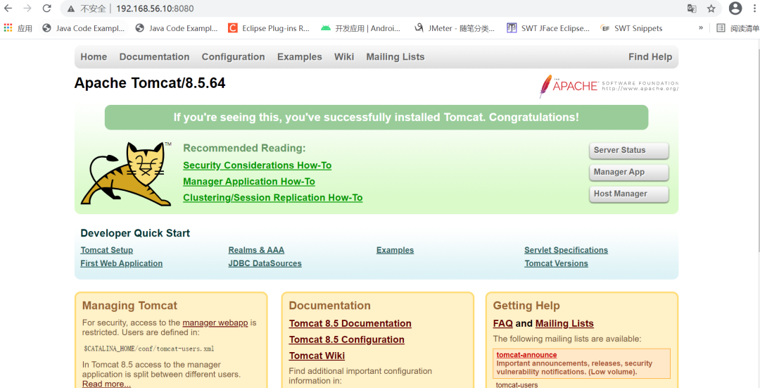 Nginx + Tomcat 负载均衡配置_lnmp_02