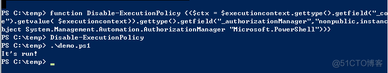 绕过PowerShell执行策略方法_PowerShell_21