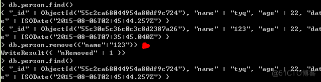 mongodb增删改查语法 mongodb的增删改查_关系型数据库_03