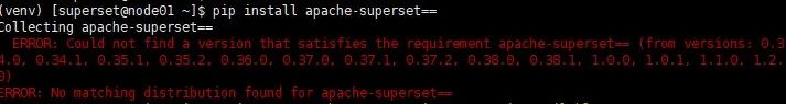 Apache Superset1.2.0教程（四）—— CentOS环境安装_apache_03