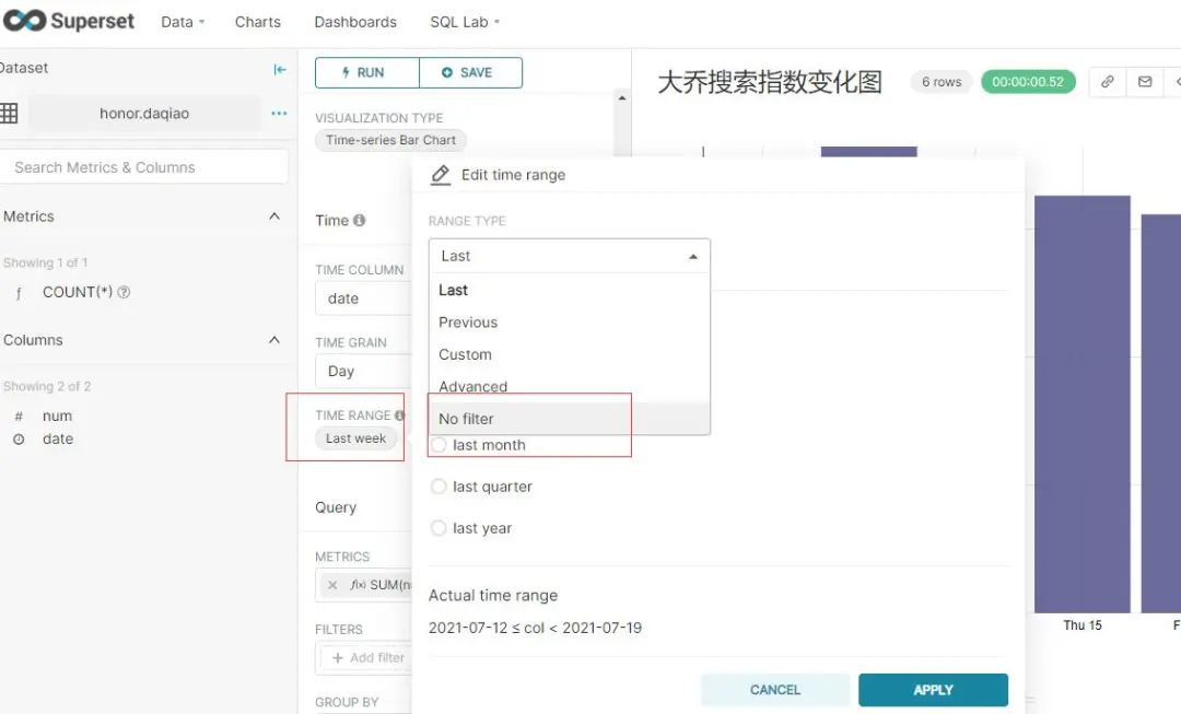 Apache Superset 1.2.0教程 （三）—— 图表功能详解_数据_11