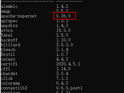 Windows系统快速安装Superset 0.37_python_09