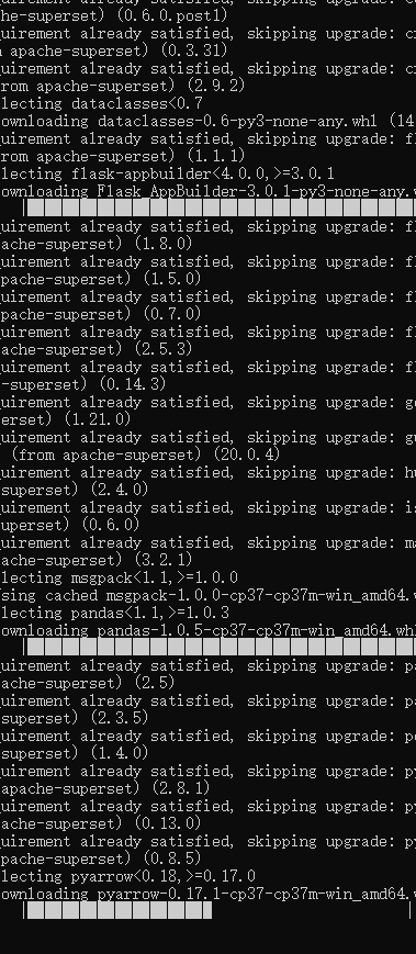 Windows系统快速安装Superset 0.37_python_12