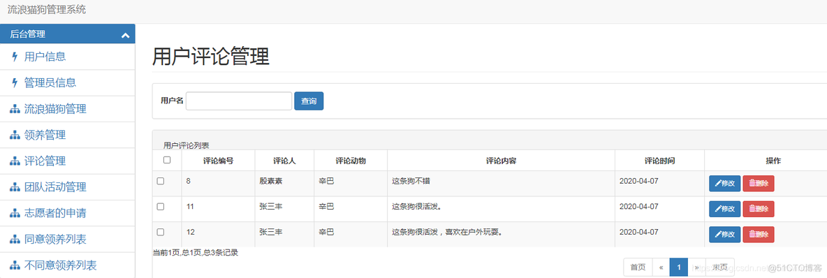 基于SSM实现宠物领养系统_流浪动物救助系统_14