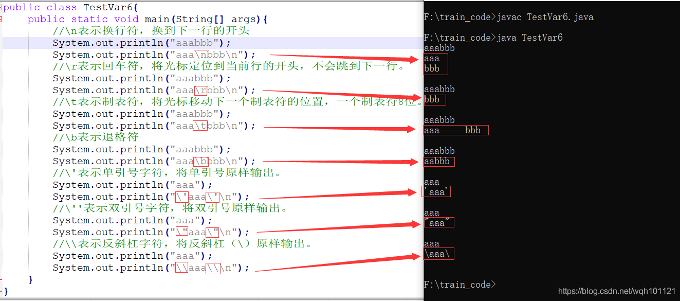 字符串里的反斜杠 java java 反斜杠字符的作用_后端