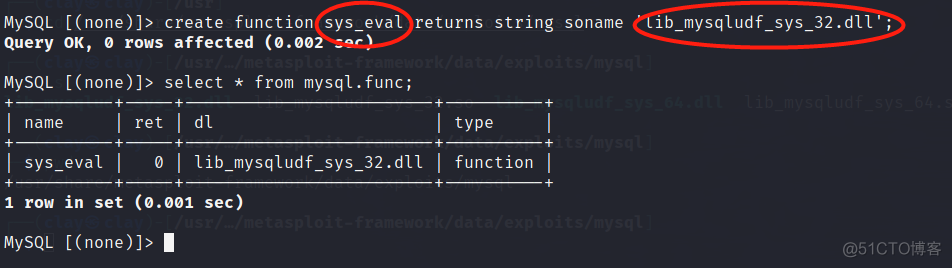 sudo MySQL 提权 mysql udf提权条件_sql_10