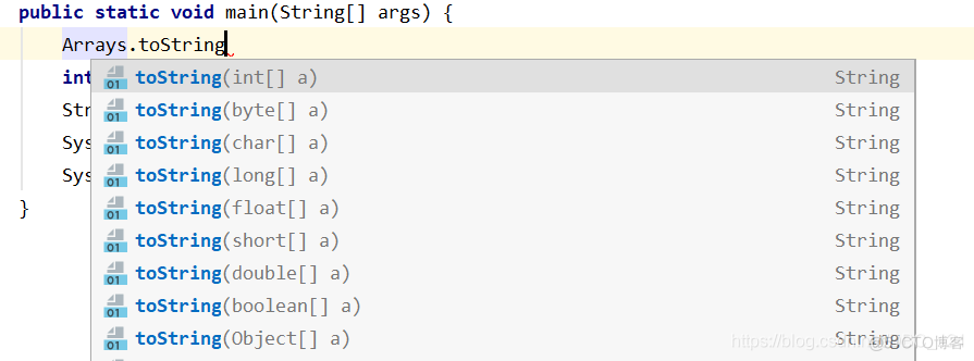 java log 打印数组 java打印数组_字符串_04