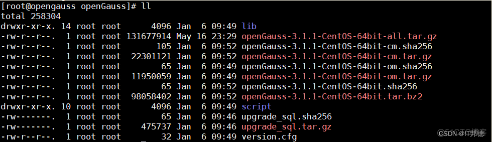 openGauss 3.1企业版升级至5.0_python_03