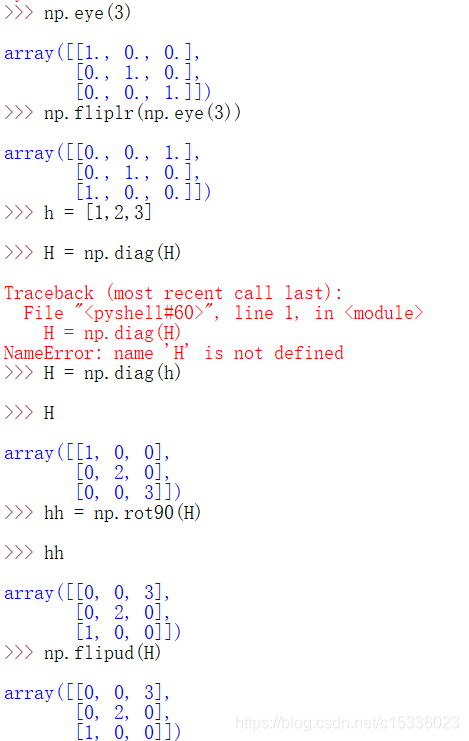 python矩阵将0以外的变成1 python 把矩阵变成一维_python_02