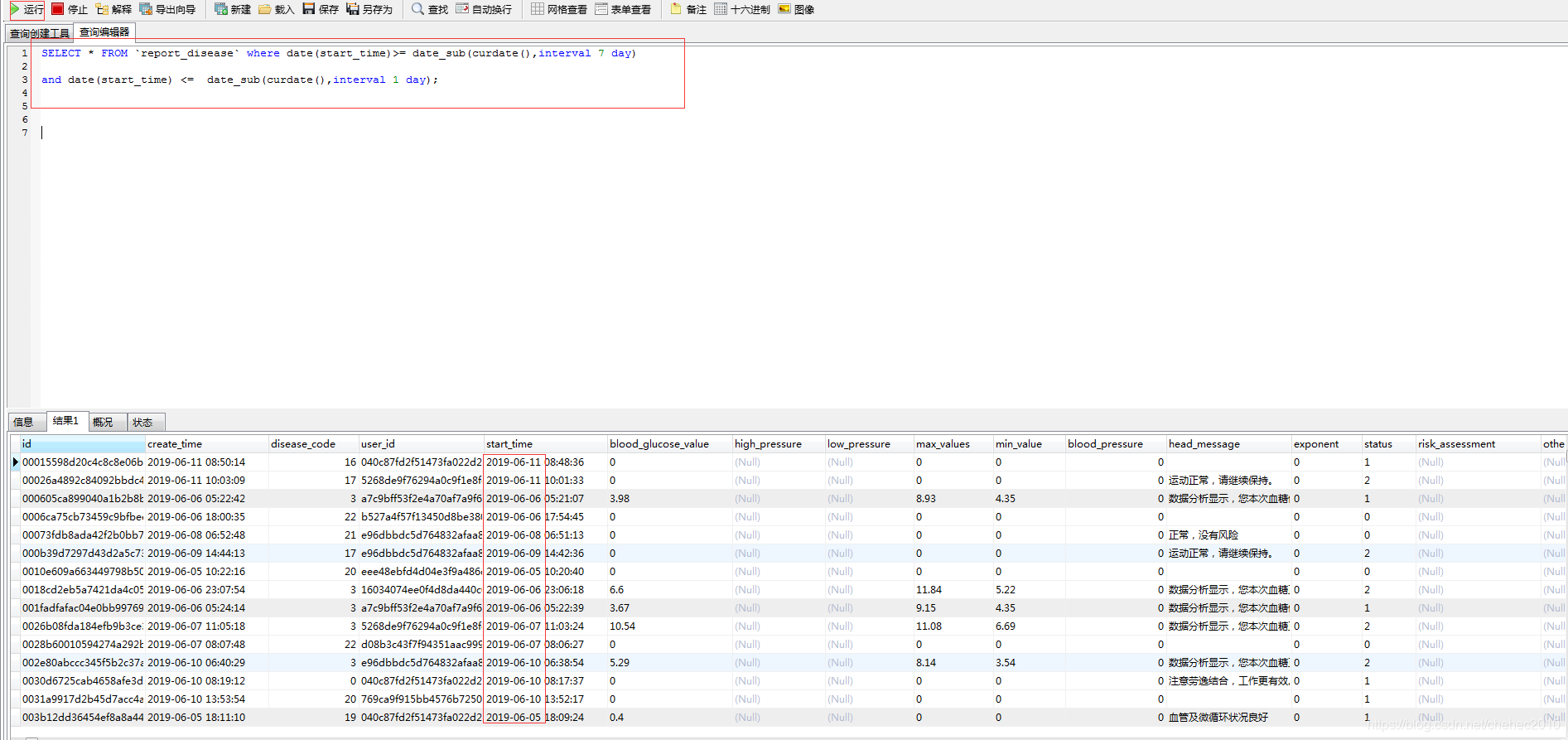 mysql 查询当日数据 mysql查询某天数据_表名_03