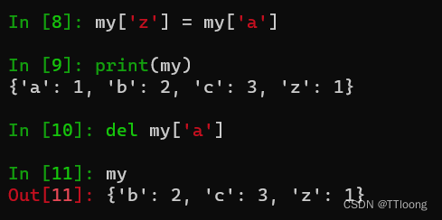 python 替换字典中的值 python替换字典中的key_键值对_05