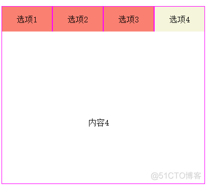 javascript tab栏切换 js点击切换选项卡_i++_02