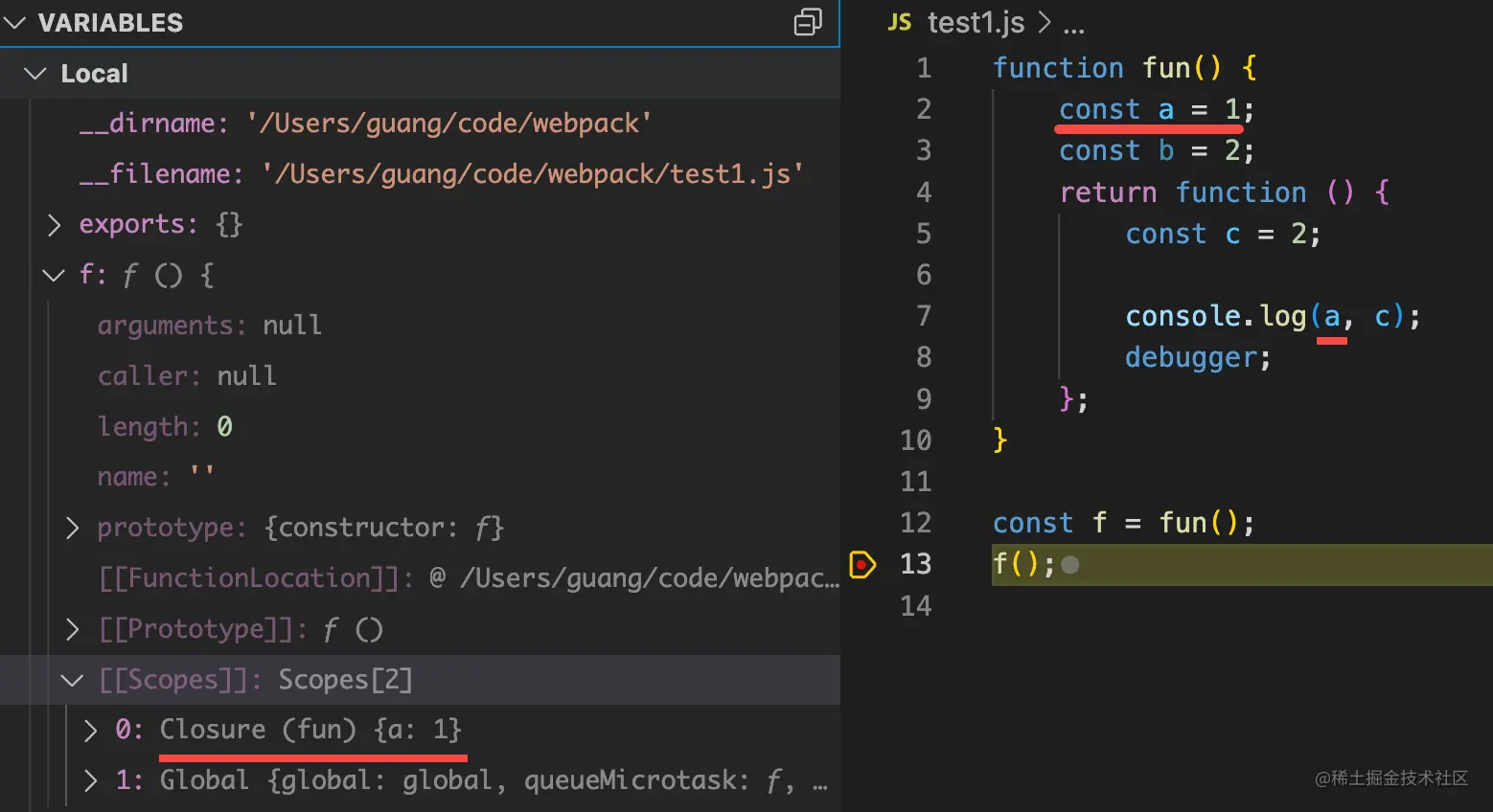 简述javascript的作用域和闭包 js作用域有哪些_直接访问_18