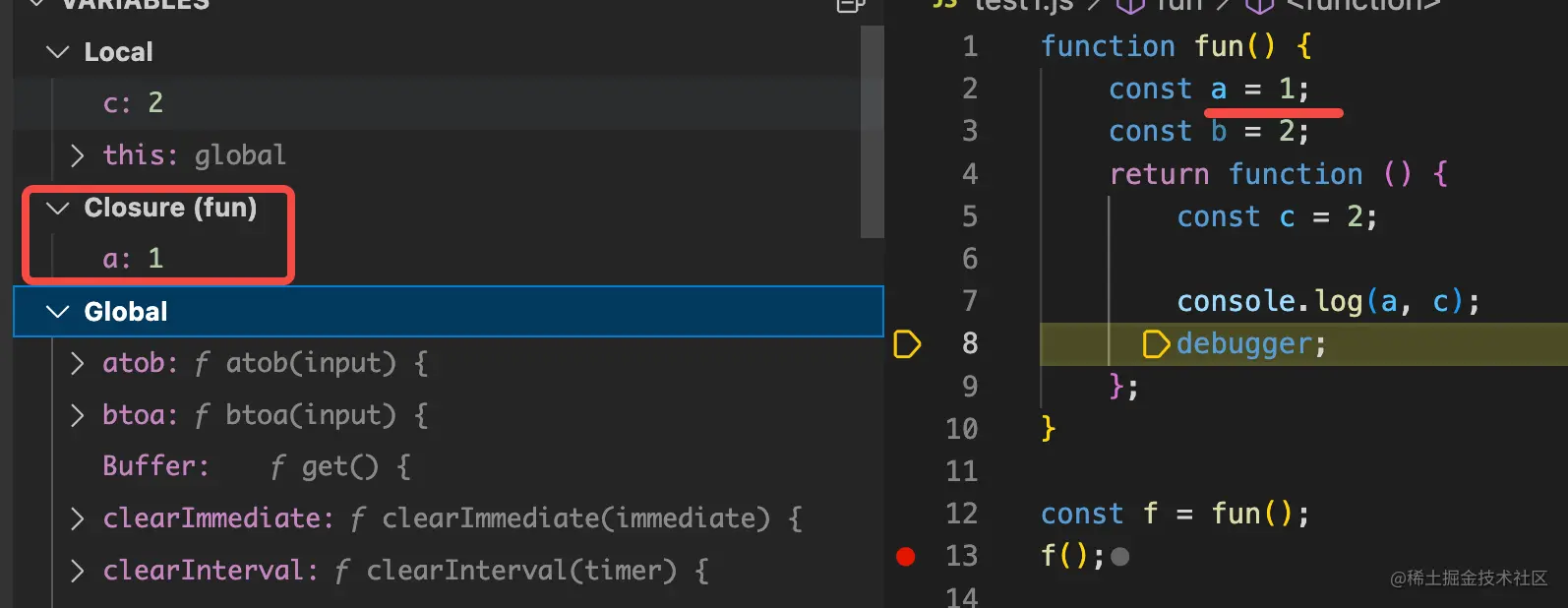 简述javascript的作用域和闭包 js作用域有哪些_直接访问_19