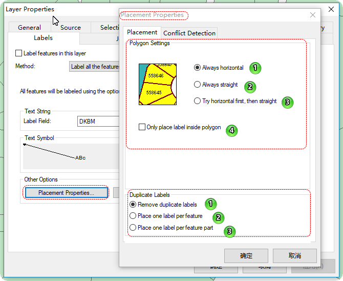 arcgis javascript 标注 arcgis设置标注位置_注记_02