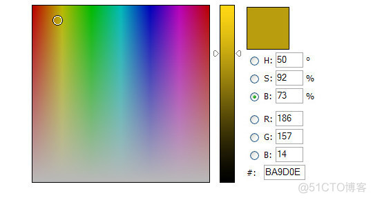 javascript选择颜色 js 颜色选择器_jQuery_08