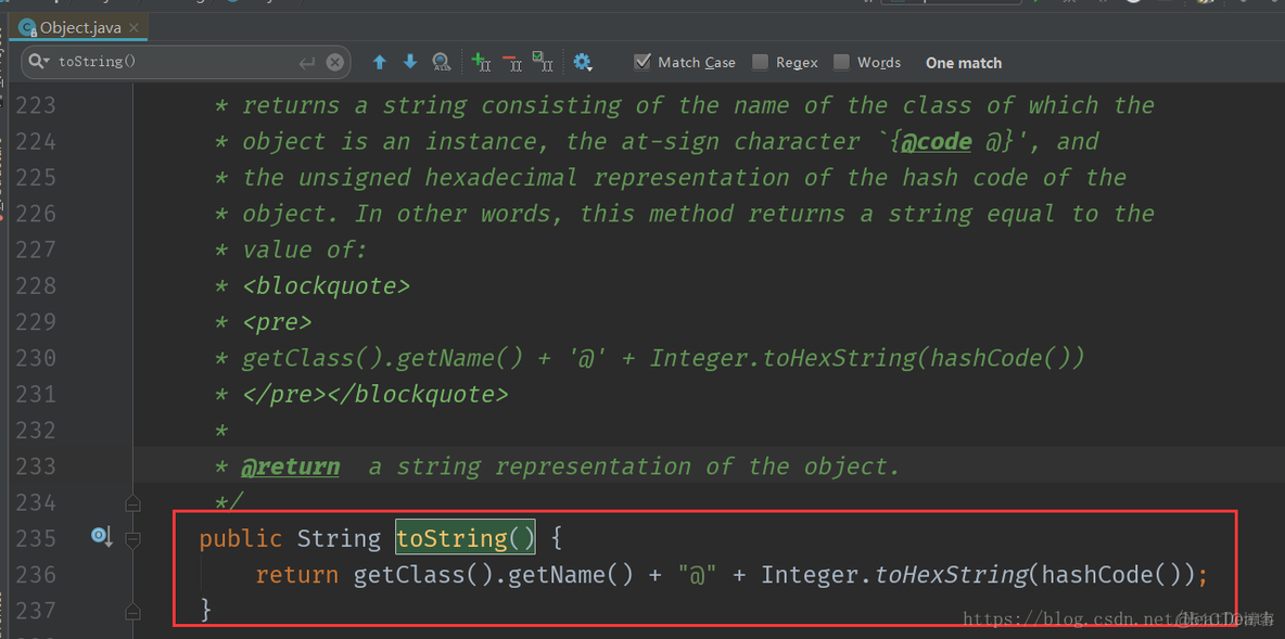 Object 的 hashCode() 、equals()、toString() 方法_引用类型_02