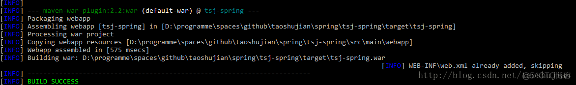 将Java Web项目导出war包并部署到tomcat中_spring_08