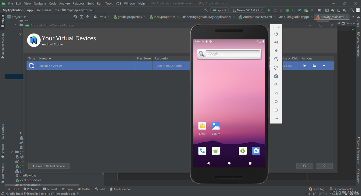 android studio虚拟机运行 androidstudio怎么用虚拟机运行_android-studio_05