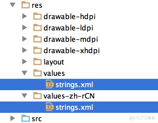 多语言切换Androidstudio android多语言适配_xml_07