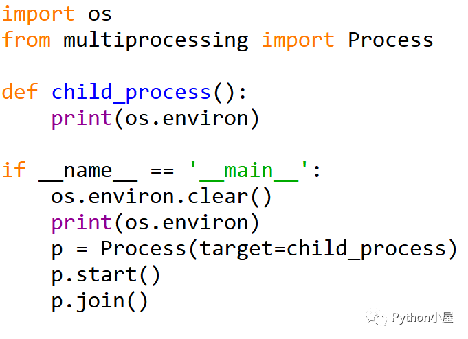 Python程序中创建子进程时对环境变量的要求_python_03