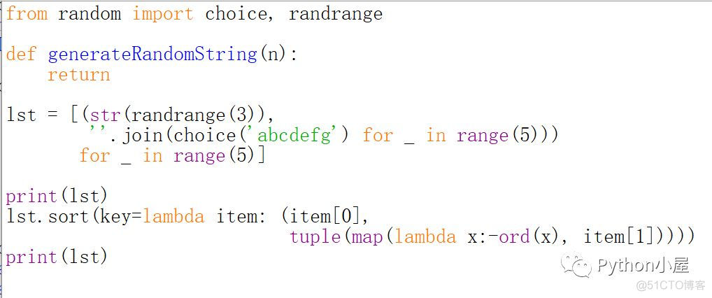 Python按元组中第一个字符串升序第二个字符串降序排序_python