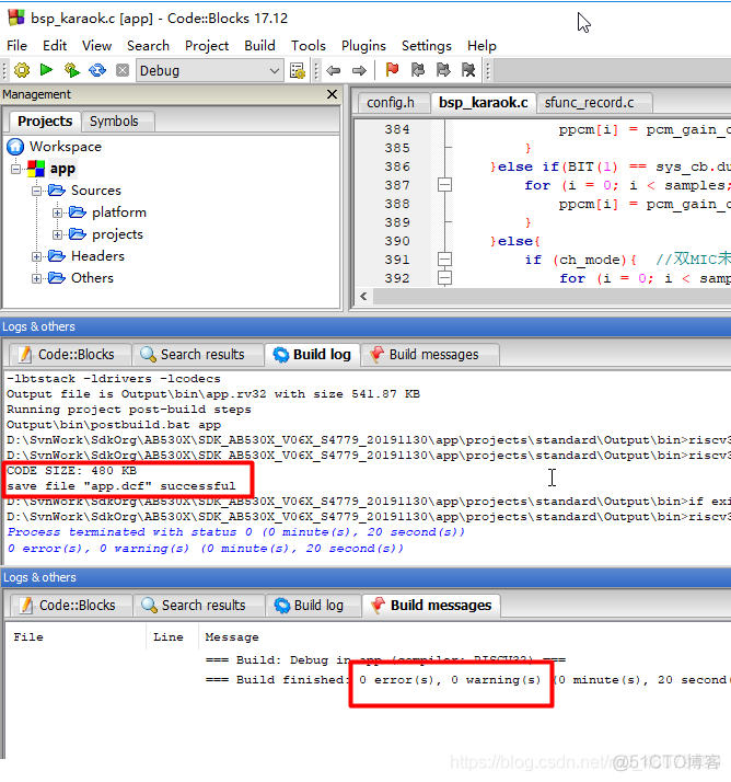 中科蓝讯蓝牙: 编译环境安装_ToolChain及CodeBlock(IDE)的安装（转载）_代码编辑器_05