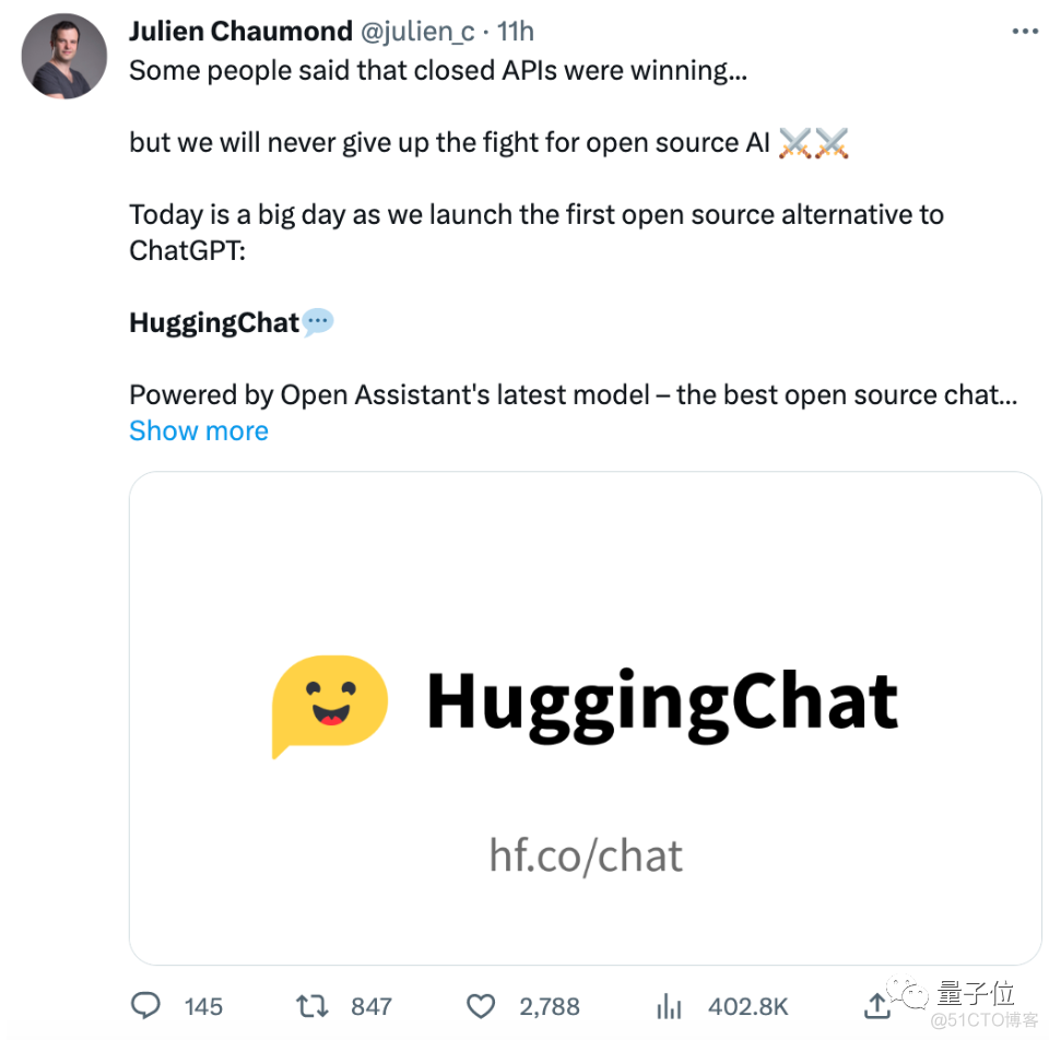 HuggingChat 发布！免注册直接使用，立志做成模型商店_安卓应用_04