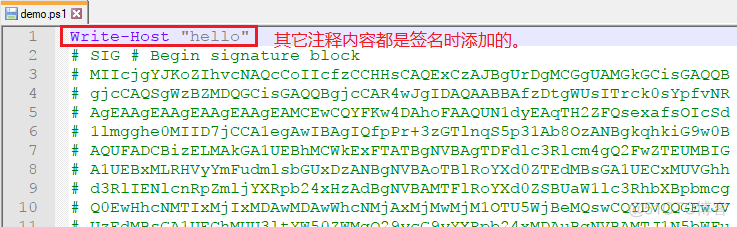 PowerShell 脚本执行策略_数字签名_06