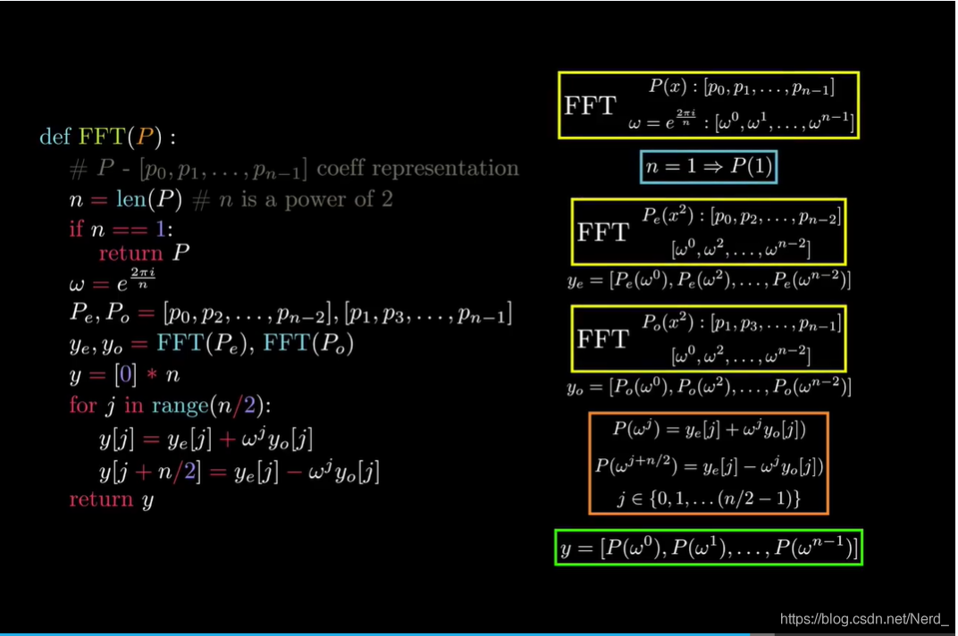 javascript fft javascript fft快速傅里叶变换_时间复杂度_31