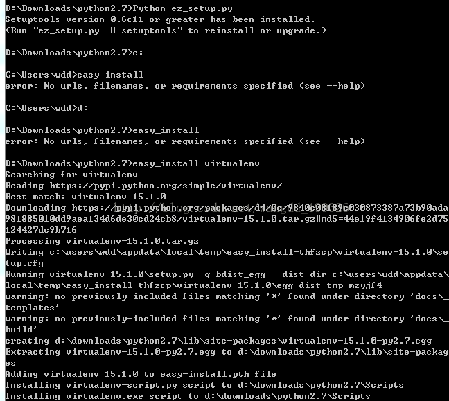 python下安装easy_install、pip遇到的问题_easy_install_05